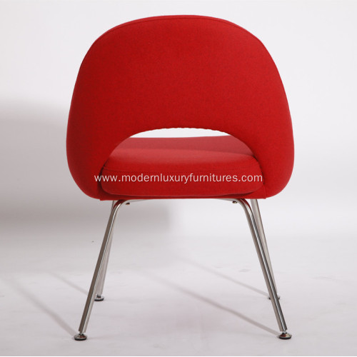 Red Contemporary Fabric Dining Chairs